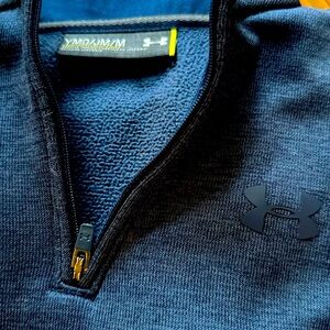 1/4 button long sleeve golf pullover